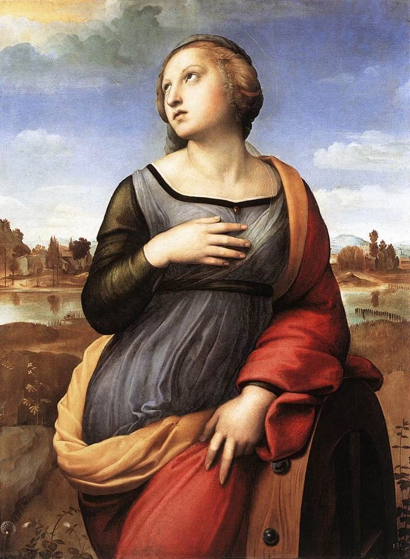 Santa Caterina d'Alessandria 1507. Londra, National Gallery